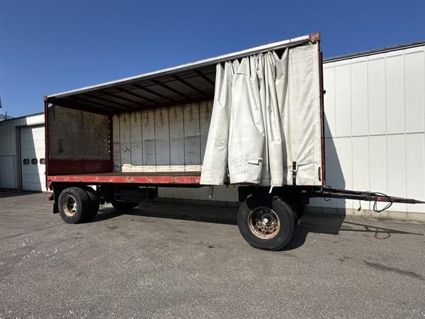 Grote foto oogstwagen 735 x 245 cm 20 ton agrarisch aanhangwagens
