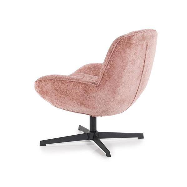 Grote foto fauteuil derby old pink draaibaar by boo huis en inrichting eettafels