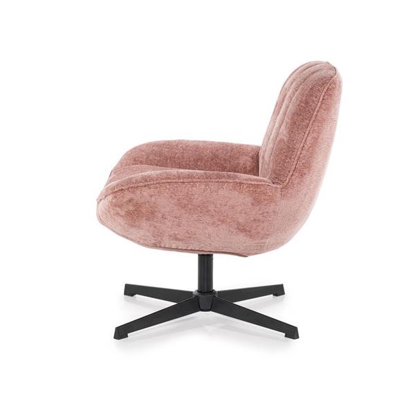Grote foto fauteuil derby old pink draaibaar by boo huis en inrichting eettafels