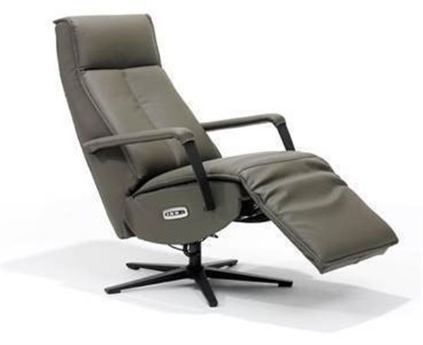 Grote foto relax fauteuil malaga rundleder 2 motors bediening 2 versies en 4 kleuren huis en inrichting eettafels