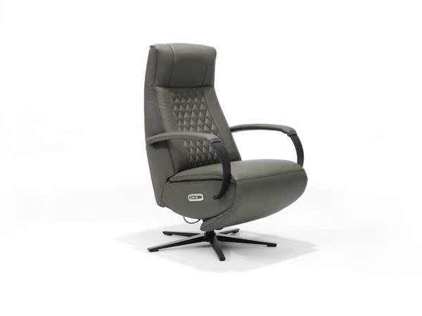 Grote foto relax fauteuil malaga rundleder 2 motors bediening 2 versies en 4 kleuren huis en inrichting eettafels