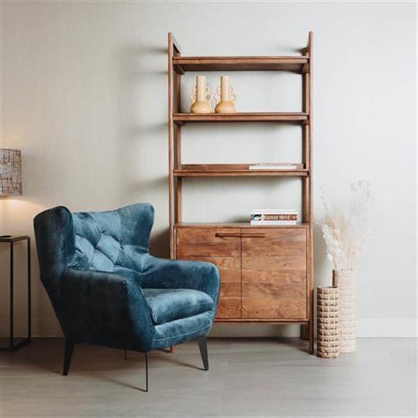 Grote foto fauteuil bomba bliss 18 blue huis en inrichting eettafels