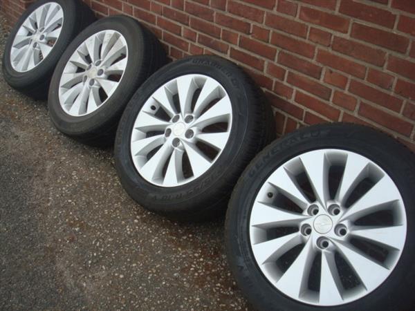 Grote foto 18 originele opel antara zafira astra gtc 5x115 auto onderdelen banden en velgen