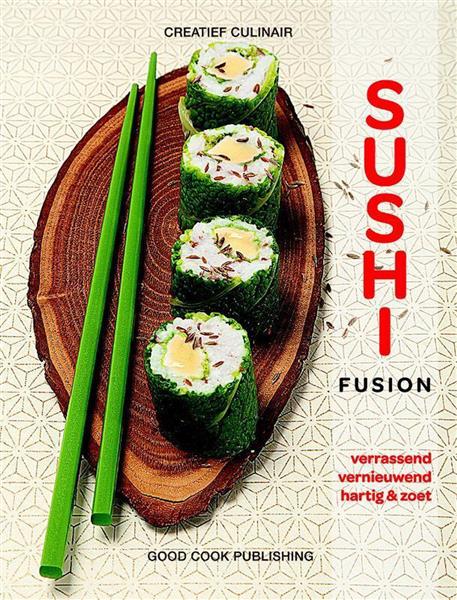 Grote foto sushi fusion creatief culinair boeken kookboeken