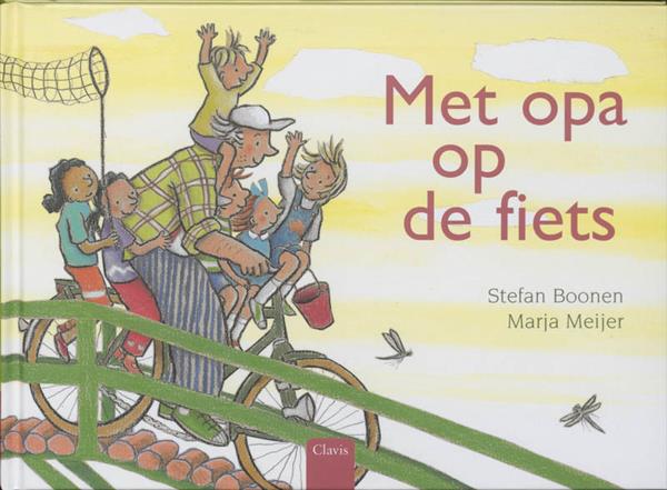 Grote foto met opa op de fiets boeken overige boeken