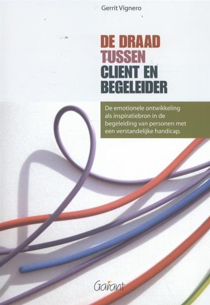 Grote foto de draad tussen client en begeleider boeken studieboeken