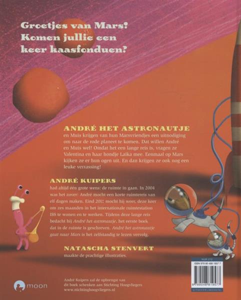 Grote foto andr het astronautje gaat naar mars andr het astronautje boeken jeugd 13 jaar en ouder