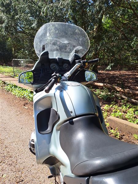 Grote foto lekker onbezorgd toeren motoren bmw