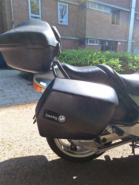 Grote foto lekker onbezorgd toeren motoren bmw