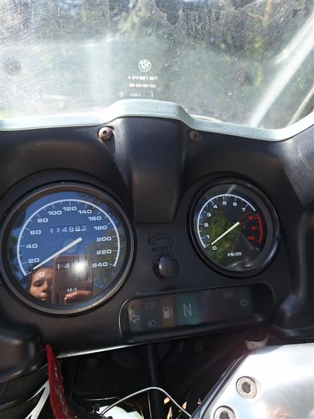 Grote foto lekker onbezorgd toeren motoren bmw