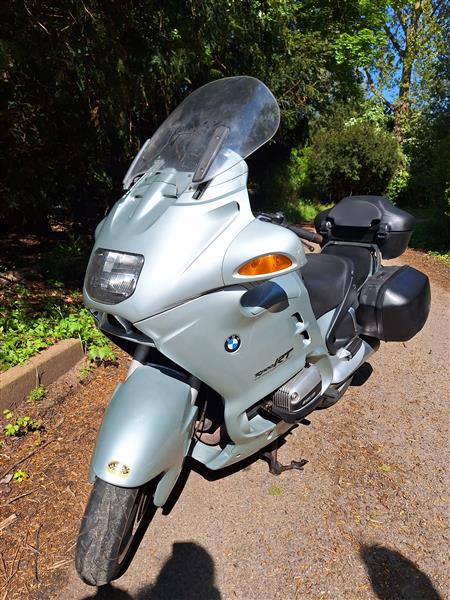 Grote foto lekker onbezorgd toeren motoren bmw