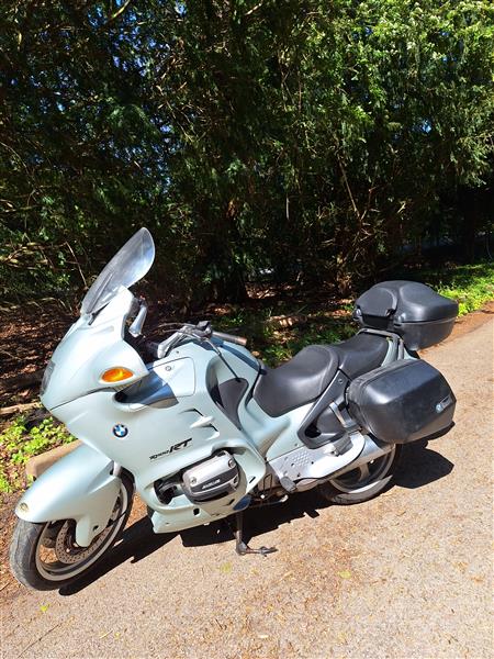 Grote foto lekker onbezorgd toeren motoren bmw