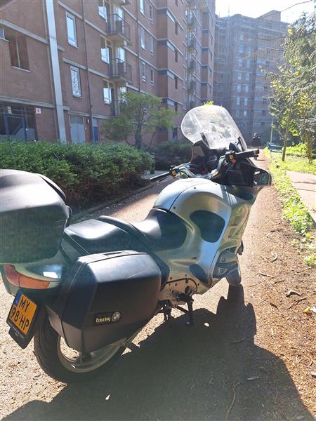 Grote foto lekker onbezorgd toeren motoren bmw