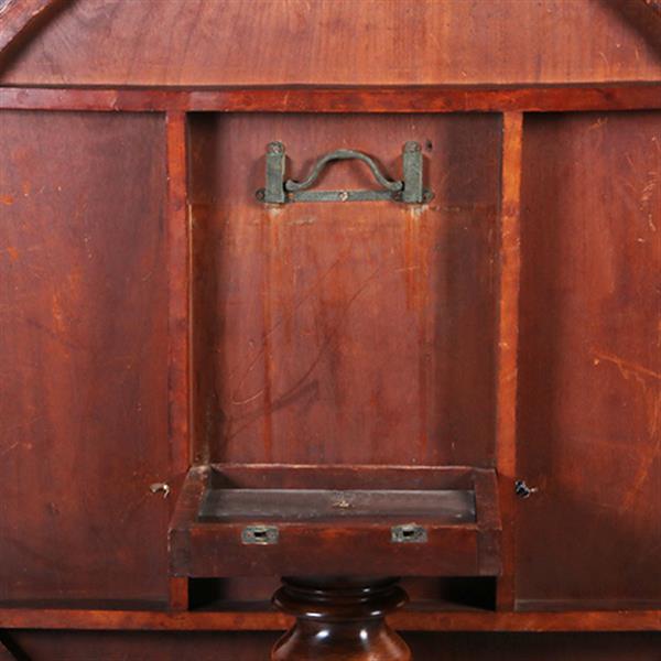 Grote foto ronde tilttop victoriaanse eetkamertafel in wild noten ca 1860 no.281415 antiek en kunst stoelen en banken