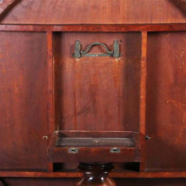 Grote foto ronde tilttop victoriaanse eetkamertafel in wild noten ca 1860 no.281415 antiek en kunst stoelen en banken