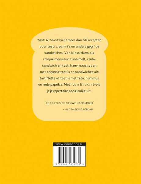 Grote foto tosti toast boeken kookboeken