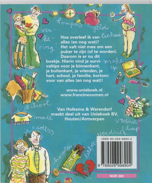 Grote foto hoe overleef ik van alles en nog wat boeken jeugd 13 jaar en ouder