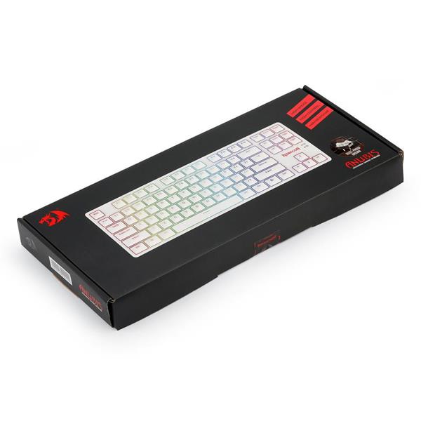 Grote foto draadloze gaming toetsenbord wit toetsenbord spelcomputers games overige games