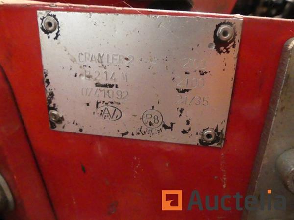 Grote foto heftruck aan boord palfinger crayler b214 m agrarisch heftrucks