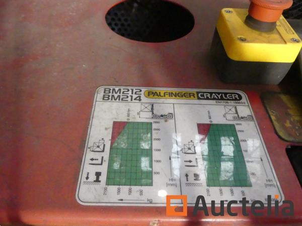 Grote foto heftruck aan boord palfinger crayler b214 m agrarisch heftrucks