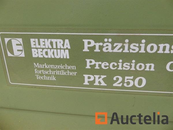 Grote foto elektra beckum pk250 cirkelzaag op de bouwplaats doe het zelf en verbouw ijzerwaren en bevestigingsmiddelen