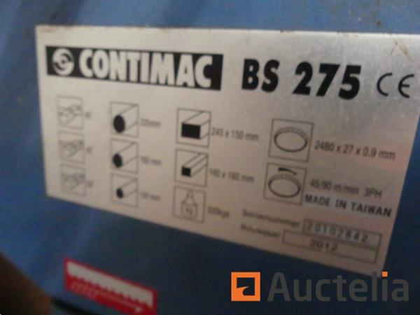 Grote foto contimac bs 275 lintzaag doe het zelf en verbouw ijzerwaren en bevestigingsmiddelen