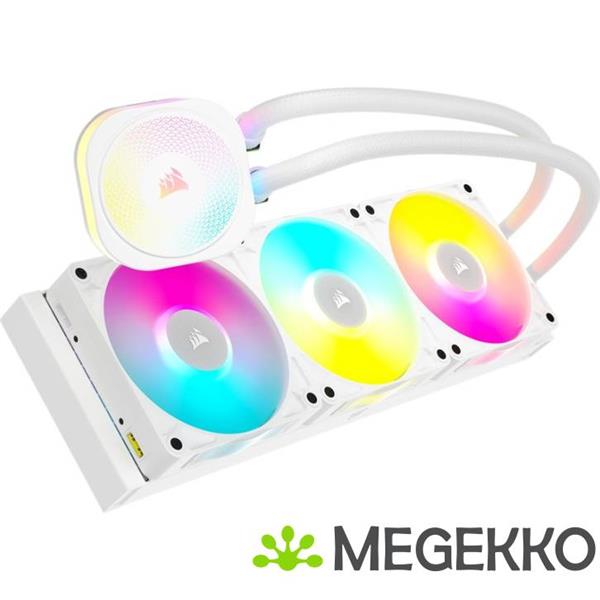 Grote foto corsair icue link titan 360 rx rgb white computers en software overige computers en software