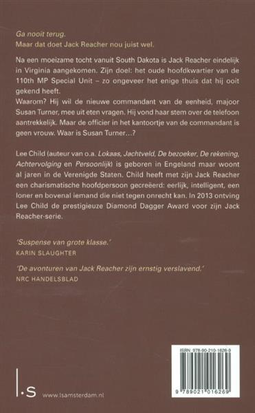 Grote foto ga nooit terug jack reacher boeken thrillers