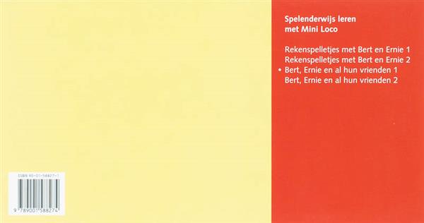 Grote foto bert ernie en al hun vrienden mini loco boeken overige boeken