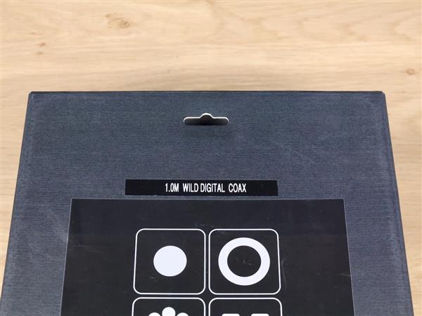 Grote foto audioquest wild highend silver digital audio interconnect rca 1 0 metre audio tv en foto onderdelen en accessoires