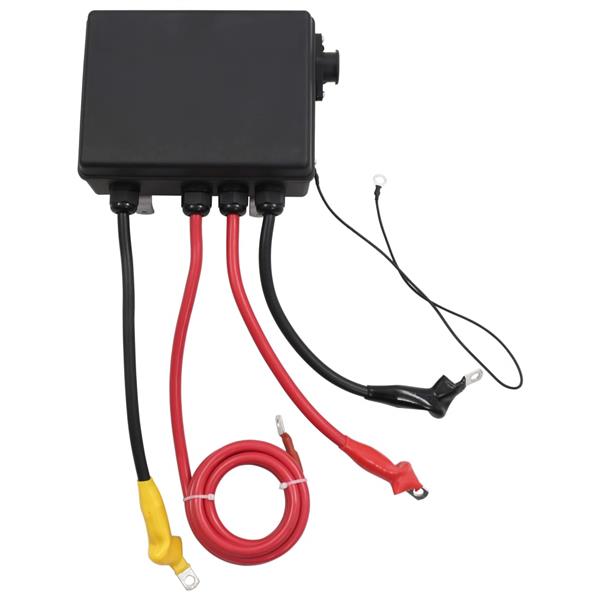 Grote foto vidaxl elektrische lier 12 v 5909 kg doe het zelf en verbouw gereedschappen en machines