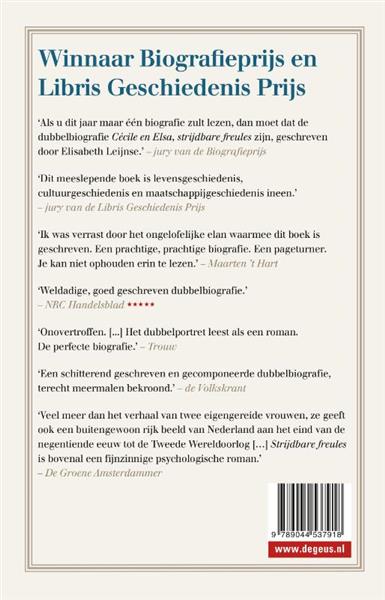 Grote foto c cile en elsa strijdbare freules boeken literatuur