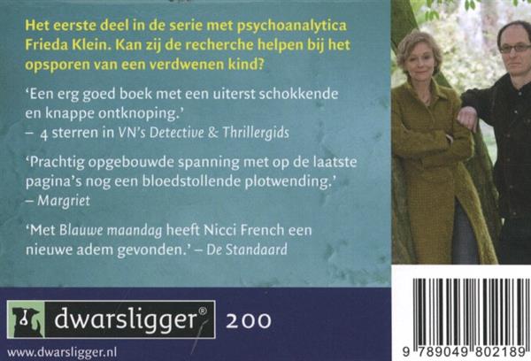Grote foto blauwe maandag frieda klein 1 boeken thrillers
