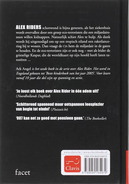 Grote foto ark angel alex rider 6 boeken jeugd 13 jaar en ouder
