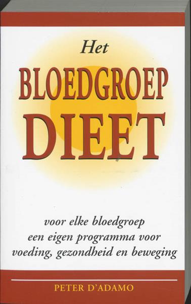 Grote foto het bloedgroepdieet boeken kookboeken