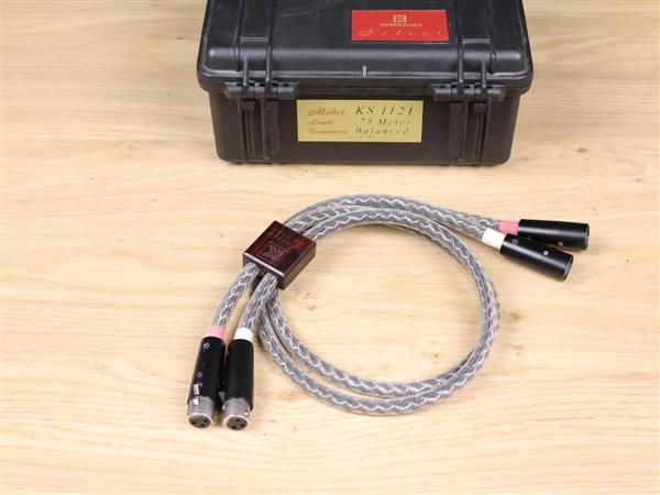 Grote foto kimber kable select ks 1121 highend audio interconnects xlr 0 75 metre audio tv en foto onderdelen en accessoires