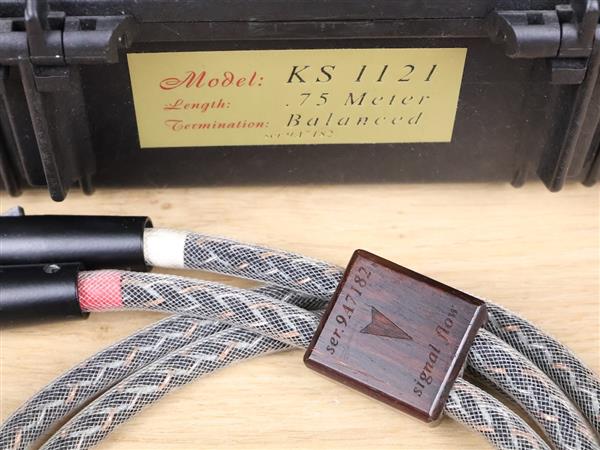 Grote foto kimber kable select ks 1121 highend audio interconnects xlr 0 75 metre audio tv en foto onderdelen en accessoires