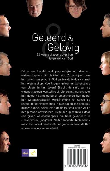 Grote foto geleerd en gelovig boeken overige boeken