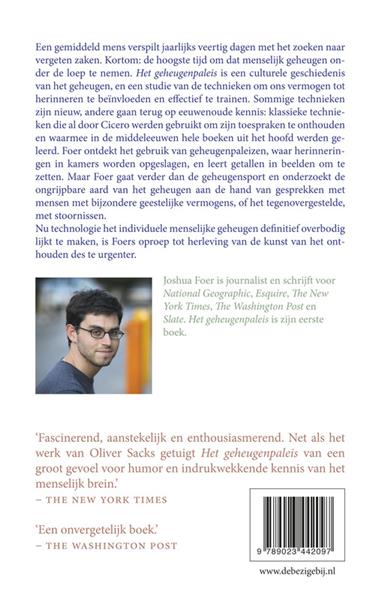Grote foto het geheugenpaleis boeken psychologie