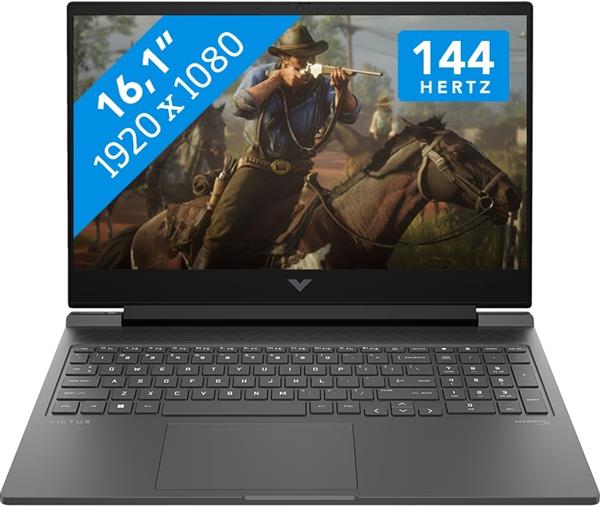 Grote foto hp victus 16 s1023 amd ryzen 7 8845hs 16gb 512gb ssd 16.1 full hd 1920x1080 144hz nvidi computers en software overige computers en software