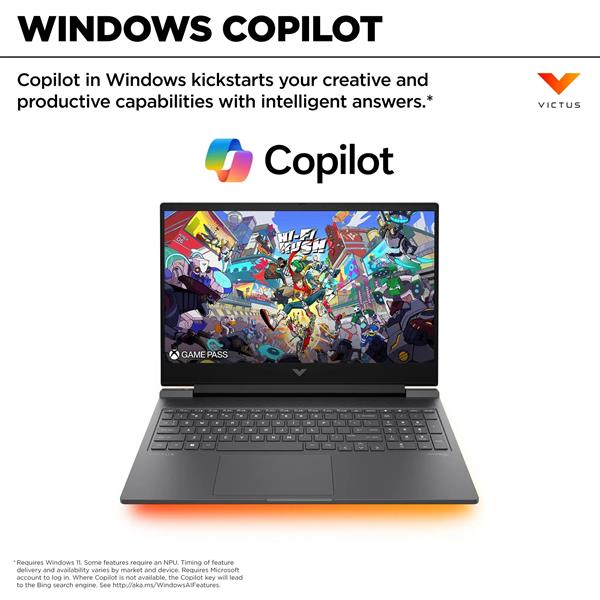 Grote foto hp victus 16 s1023 amd ryzen 7 8845hs 16gb 512gb ssd 16.1 full hd 1920x1080 144hz nvidi computers en software overige computers en software