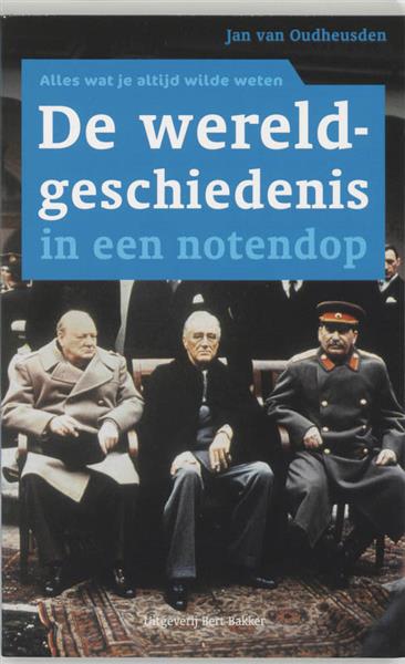Grote foto de wereldgeschiedenis in een notendop boeken overige boeken
