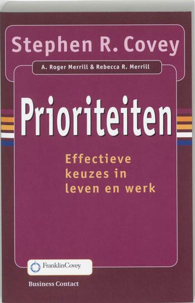 Grote foto prioriteiten business contact boeken overige boeken