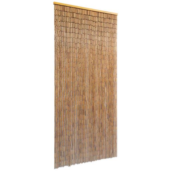 Grote foto vidaxl deurgordijn 90x200 cm bamboe doe het zelf en verbouw deuren en horren