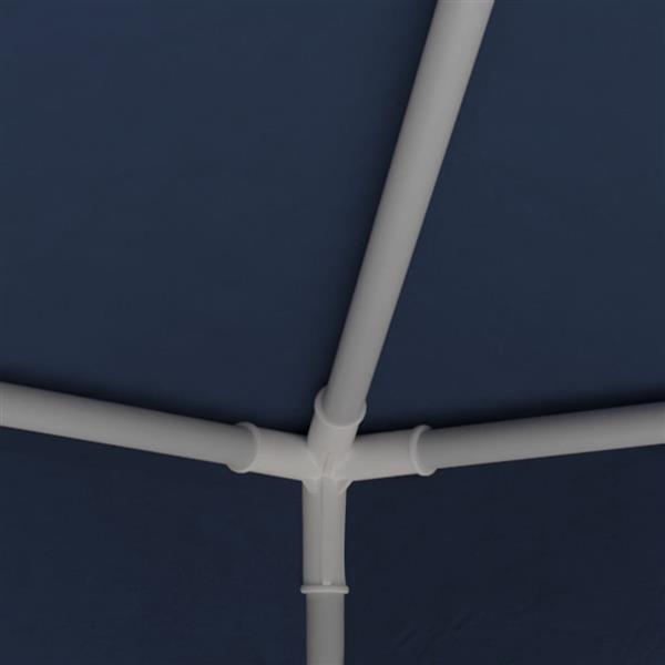 Grote foto vidaxl partytent met zijwanden professioneel 90 g m 4x4 m blauw tuin en terras overige tuin en terras