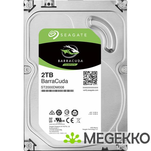 Grote foto seagate hdd 3.5 2tb st2000dm008 barracuda computers en software overige computers en software