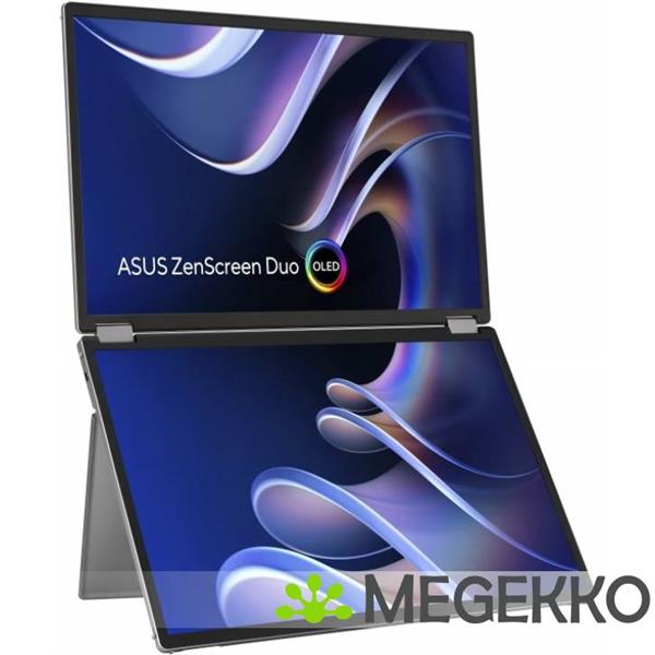 Grote foto asus zenscreen duo oled mq149cd 14 wuxga zilver computers en software overige computers en software