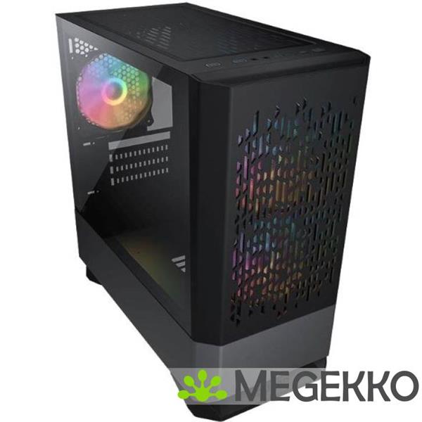 Grote foto cougar gaming mg140 mini tower zwart computers en software behuizingen en kasten