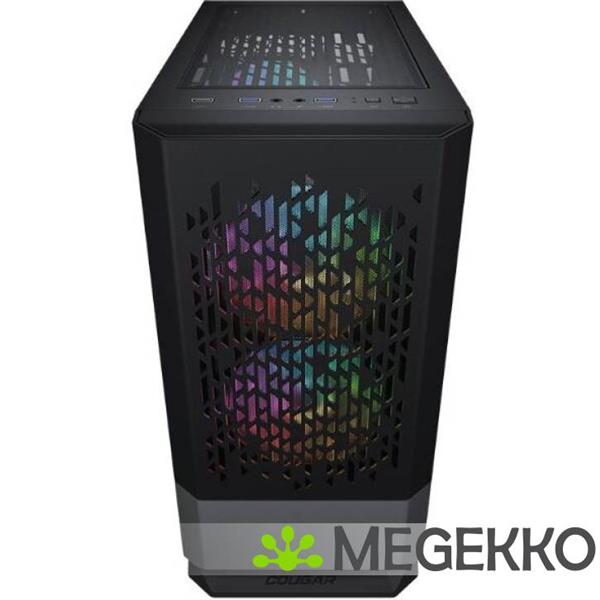 Grote foto cougar gaming mg140 mini tower zwart computers en software behuizingen en kasten