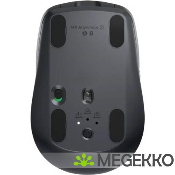Grote foto logitech mx anywhere 3s zwart draadloze muis computers en software overige computers en software